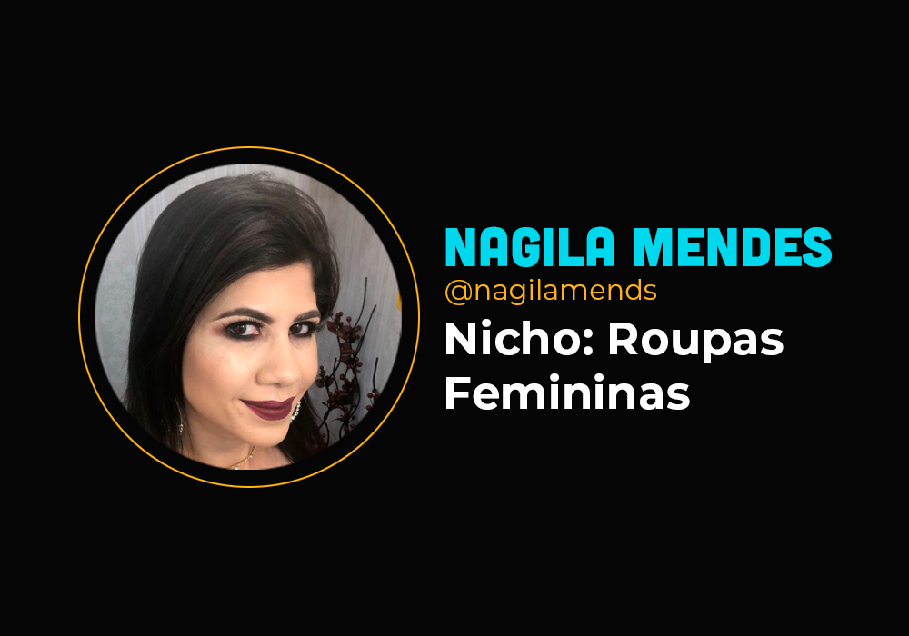 Fez 6em5 com produto físico no nicho de vestuário feminino – Nagila Mendes