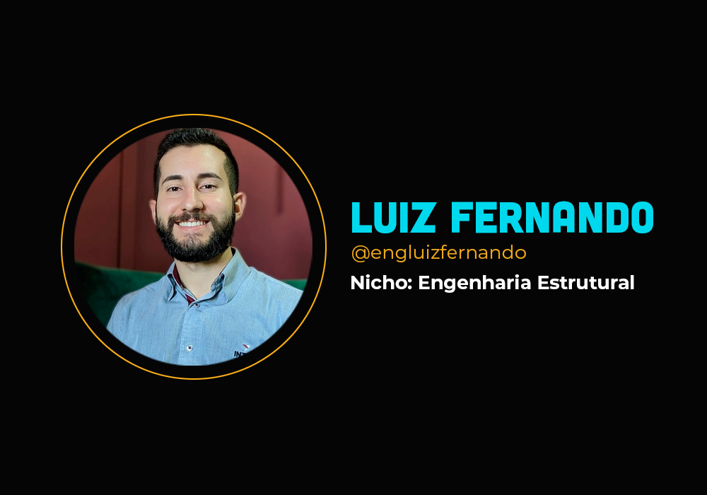 Ele fez 6em7 com engenharia civil – Luiz Fernando