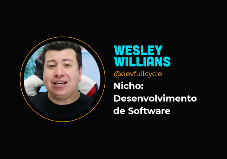 Ele faturou mais de R$ 2 milhões ensinando programação online – Wesley Willians