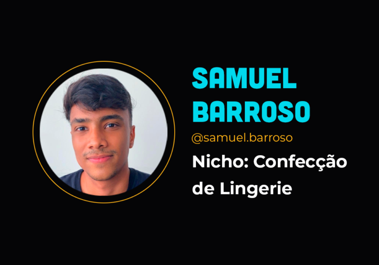 Aos 18 anos ele faturou exatos R$ 263 mil em 7 dias – Samuel Barroso