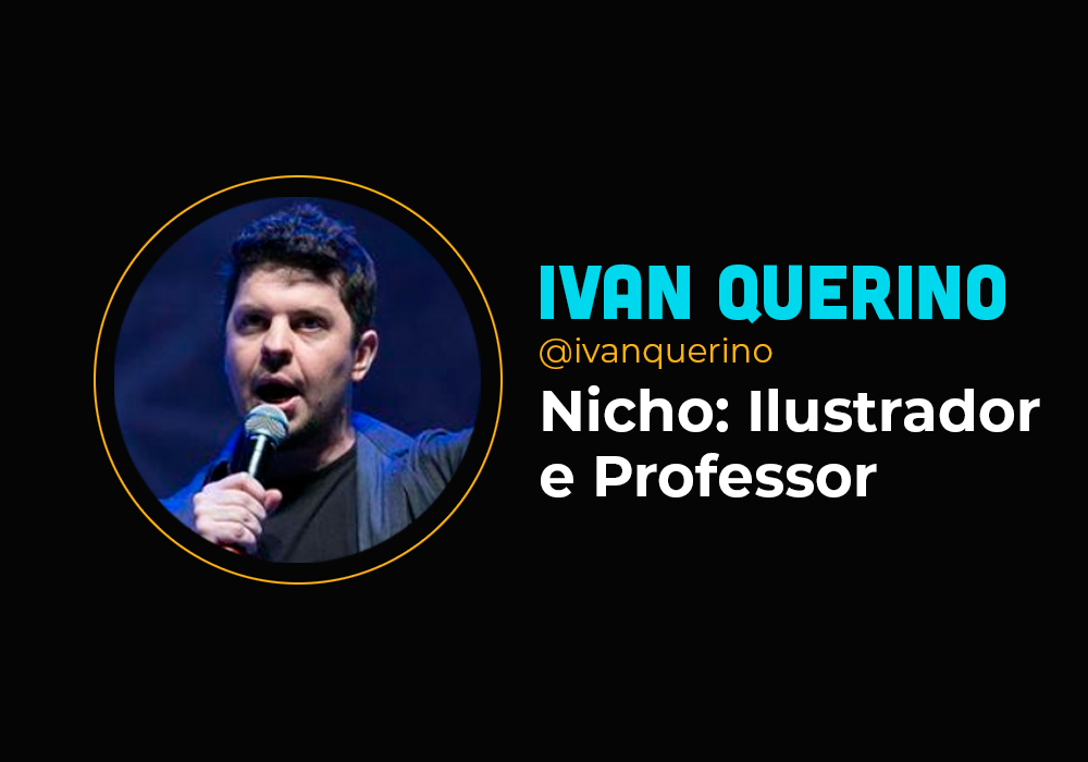 Esse desenhista passou de 8 alunos no curso presencial para mais de 6 mil no online – Ivan Querino