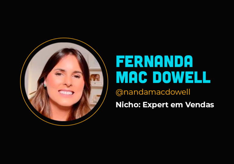 Ela faturou mais de 2 milhões com vendas high ticket – Fernanda Mac Dowell