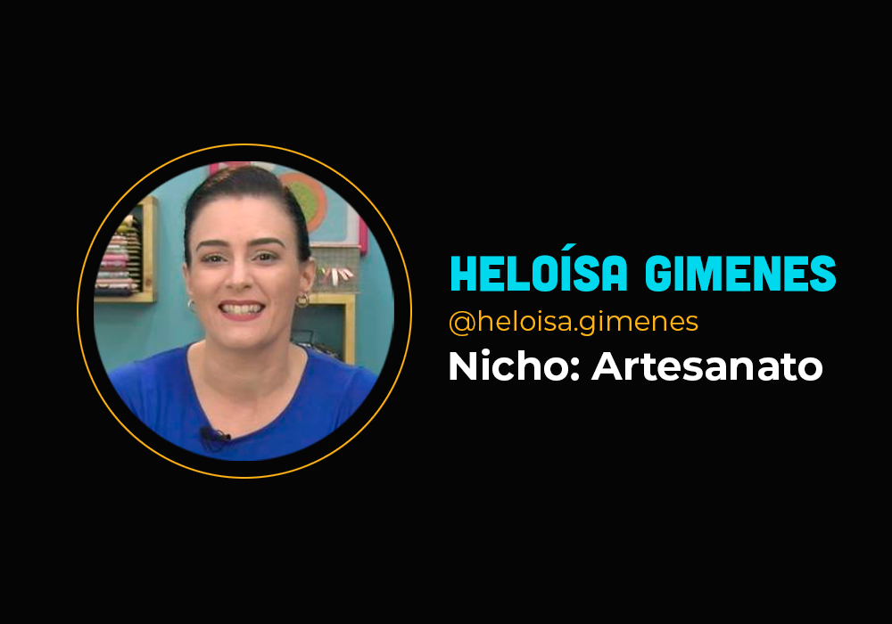 Ela não conseguia ter 5 alunos e hoje tem centenas no nicho de artesanato por causa da Fórmula -Heloísa Gimenes