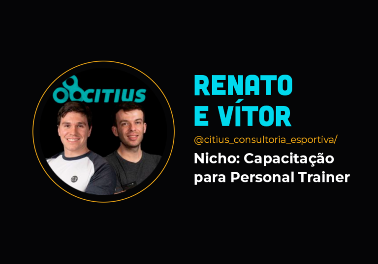Eles fizeram 186 mil reais no nicho de treinamento para personal trainer – Renato e Vítor