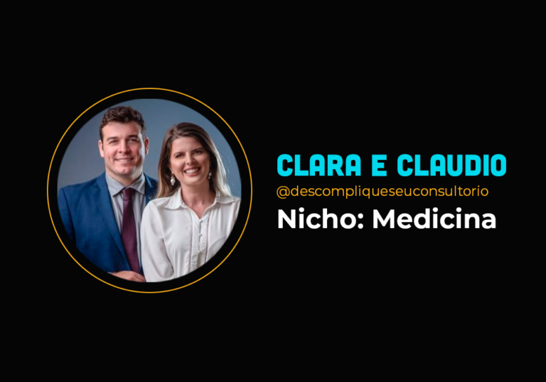 Eles fizeram 6em3 no nicho de Medicina- Clara e Claudio