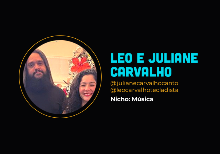 O casal que virou faixa-preta no nicho de música – Leo e Juliane Carvalho